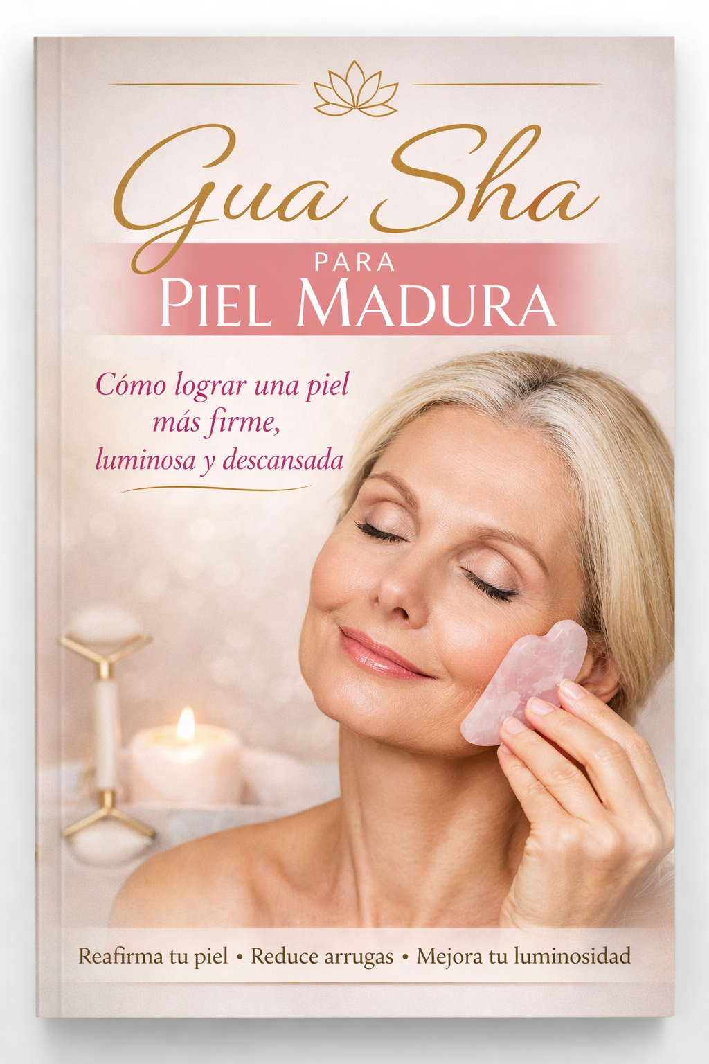 MASAJE FACIAL con Gua Sha que ayuda a reafirmar, alisar y rejuvenecer tu rostro.